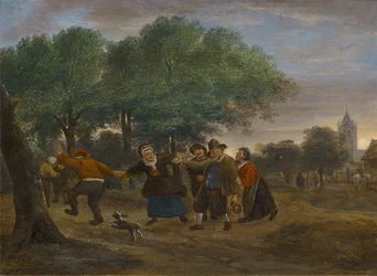 Betrunken außerhalb von Voorschoten